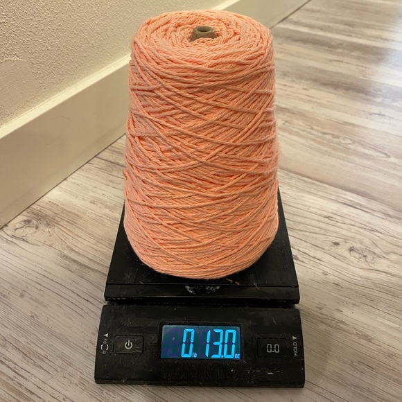 Coral Rose Cotton Yarn Cone - Lily Sugar’n Cream 100% Cotton Yarn - Picture 3 of 3